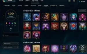 Conta LoL, todas skins da loja!! Borda Diamante, Level 437