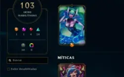 CONTA LOL- LVL 344 - 144 Champions - 103 Skins - FULL ACESSO