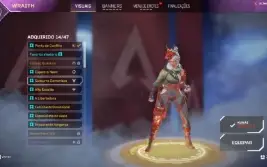 Conta Apex (PC) Herança/Heirloom Wraith - Apex Legends