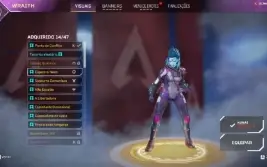 Conta Apex (PC) Herança/Heirloom Wraith - Apex Legends
