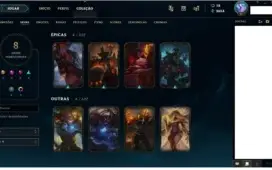 Conta diamante 4 LOL
