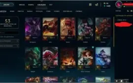 CONTA UNRANKED BOA PRA SMURF