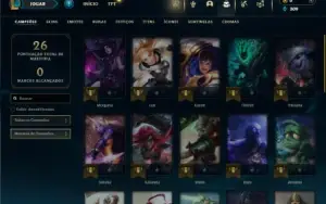 Unrnaked com 32 Champs e 11 Skins + 1 Fragmento
