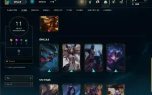 Unrnaked com 32 Champs e 11 Skins + 1 Fragmento