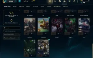 Unrnaked com 32 Champs e 11 Skins + 1 Fragmento