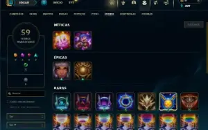 Unrnaked com 32 Champs e 11 Skins + 1 Fragmento