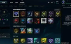 Conta Unranked - Nível 33