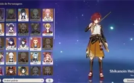 Vendo conta do genshin AR59 80% dos 5 estrelas +23000gems