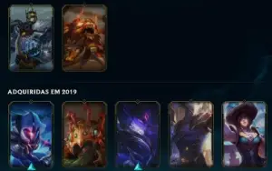 Conta Lol - Todos Os Champs - 270 Skins