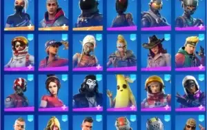 CONTA FORTNITE 59 SKINS FULL PASSE TEMP 3 E MAIS