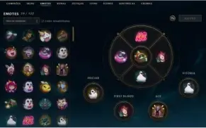 Conta antiga League of Legends, todos champs, muitas skins