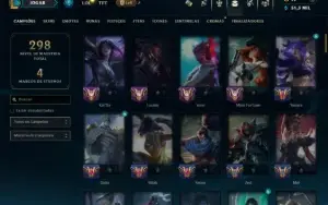 Prata 1 com 100 Champs e 52 Skins +2 Prestigios