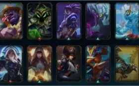 CONTA LEAGUE OF LEGENDS (OURO 3 VÁRIOS CHAMPS e SKINS)