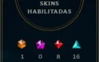 CONTA LEAGUE OF LEGENDS (OURO 3 VÁRIOS CHAMPS e SKINS)