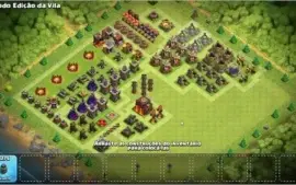 CV 10-Todos os muros lvl 9 e várias construções maximizadas