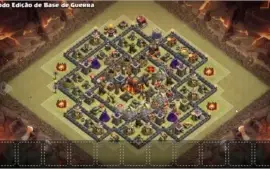 CV 10-Todos os muros lvl 9 e várias construções maximizadas