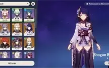 Conta genshin com 8 personagens T5 e 6 armas T5