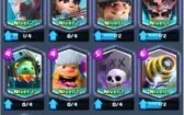 Vendo Royale LVL10 (TODAS AS LENDARIAS) + CV 11 3500gemas