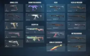 Conta valorant com mais de 2k em skins