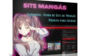 Transforme Sua Paixão em Lucro: Venda de Site de Mangás Pron