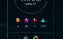 Conta LOL 490+ skins