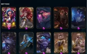 Conta LOL 490+ skins