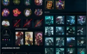 Conta DIAMANTE League of Legends