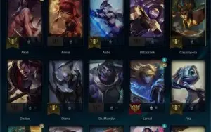 Conta de Lol - Diamante 2 - MMR BOM - 114 REAIS