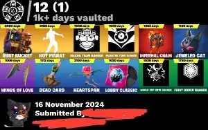 Conta Fortnite + Fundador Único Dono + 4.340 V-bucks