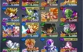Conta do db legends nível 278 , com 30 lfs é 1000 cristais