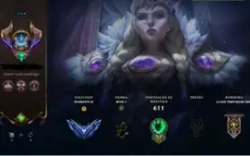 Conta Diamante 3 , 824 skins ,259 cromas , Conta main SUP