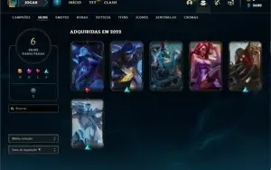 Conta diamante 4 com 37 Champs e 6 Skins ( 65 PDL )