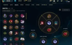 Conta diamante 4 com 37 Champs e 6 Skins ( 65 PDL )