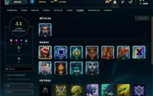 Conta diamante 4 com 37 Champs e 6 Skins ( 65 PDL )