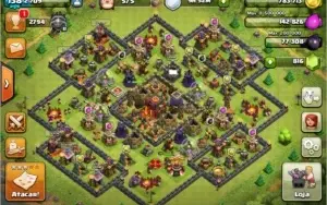 conta de clash of clans