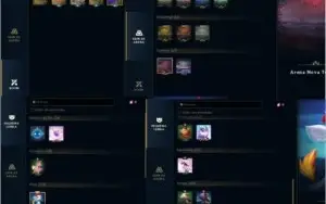 CONTA GOLD 4 - 88 SKINS - FALTANDO 6 CHAMPS