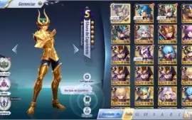Conta Saint Seiya Iniciante.