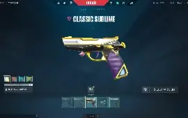 Conta valorant com varias skins card beta e imortal S1