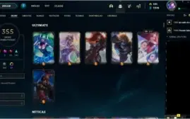 Conta League Of Legends - Gold II|nível 360+|330+ skins