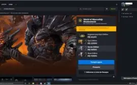 Conta Battle.net com: WoW(SL),OW(LE),D3(EC),SCR/2(DD)