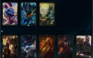 Conta de League of Legends, PL 5 114 Campeões  57 Skins