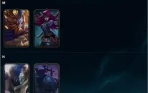 Conta de League of Legends, PL 5 114 Campeões  57 Skins
