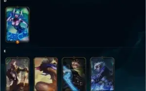 Conta de League of Legends, PL 5 114 Campeões  57 Skins