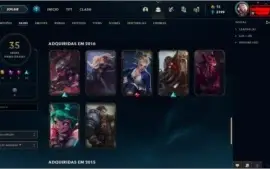 Conta League of Legends (Level 83- Sem rank)