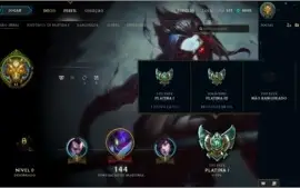 Conta League of Legends - Platina 3