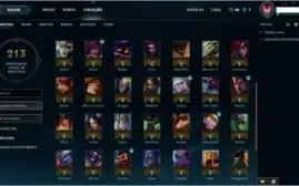 Conta League of legends,Level 55,68 champs,20 skin,bordaGOLD