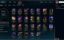 Conta League of legends,Level 55,68 champs,20 skin,bordaGOLD