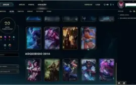 Conta League of legends,Level 55,68 champs,20 skin,bordaGOLD