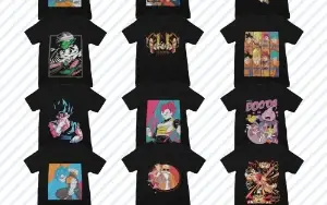 Pack Artes Dragon Ball Sublimação, Serigrafia, Dtg, Dtf