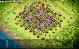 Centro lvl10/Construtor lvl8 - Clash of Clans +de 15k gemas!